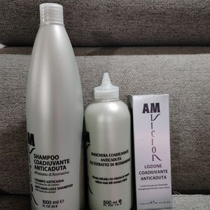 Kit Anti Hair Loss. (Shampoo, Mask and Energizing Anti Hair-Loss Lotion)